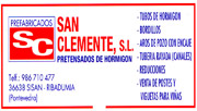 PREFABRICADOS SAN CLEMENTE