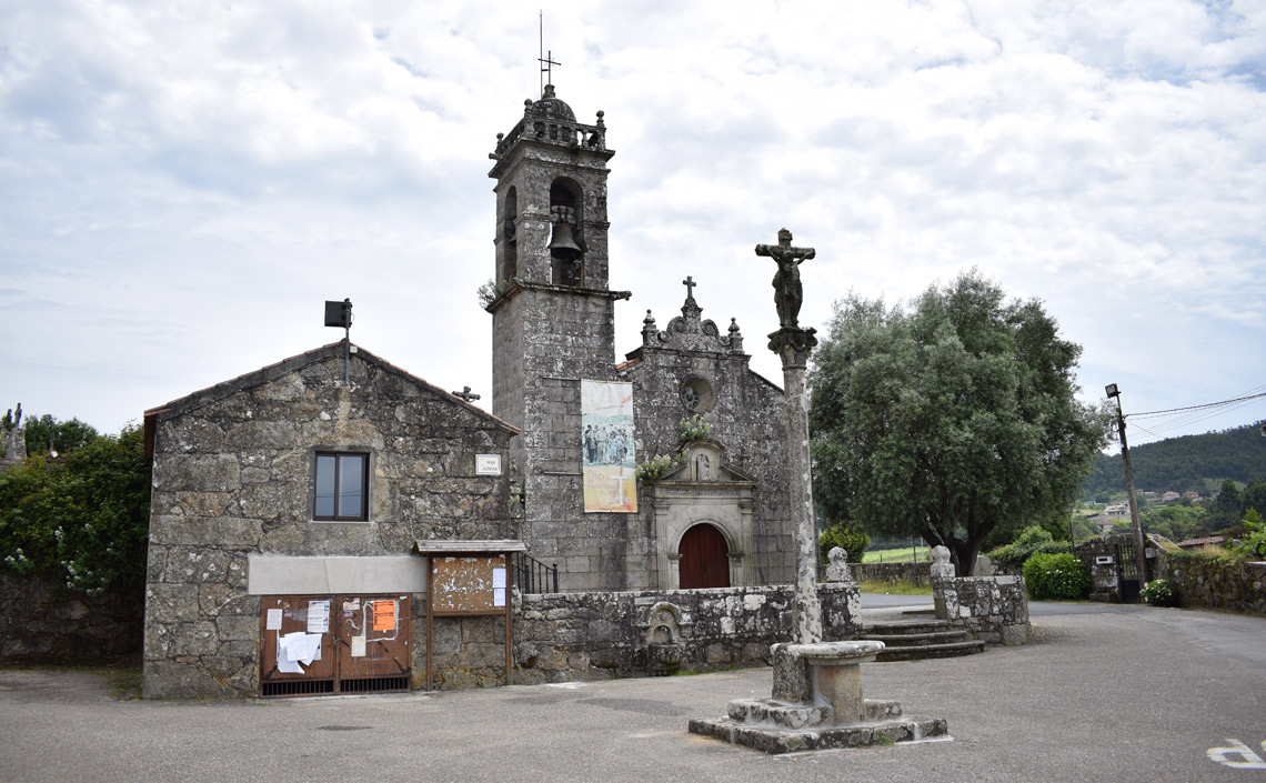Ribadumia - Igrexa de Barrantes